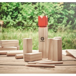 King Dřevěná venkovní házecí hra