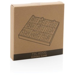 Hra Sudoku z FSC dřeva
