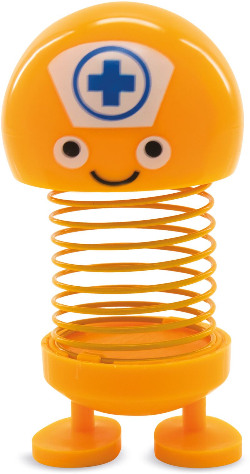 Antistresový panáček na pružince - ošetřovatel