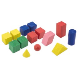 Dřevěná geometrická skládačka