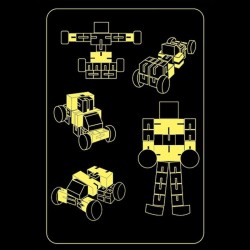 Dřevěná skládačka