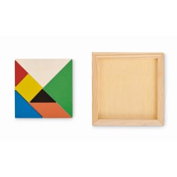 Tangram Dřevěné puzzle Tangram