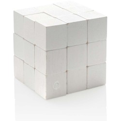 Dřevěný hlavolam v pytlíku