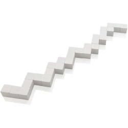 FSC dřevěný hlavolam v pytlíku