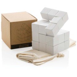 FSC dřevěný hlavolam v pytlíku