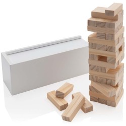 FSC skládací věž z dřevěných kvádrů v krabičce