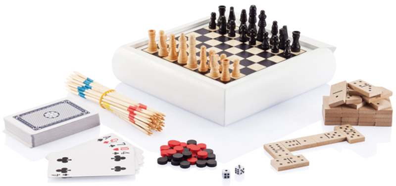 FSC dřevěná sada her 5 v 1