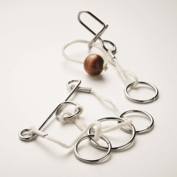 Connection Sada 2 kovových hlavolamů