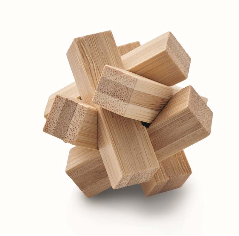 Cubenats Bambusový hlavolam