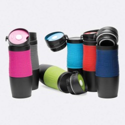 Dvoustěnný cestovní termohrnek GOLDEN DREAM