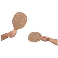 TAPIA. Plážové rakety z MDF