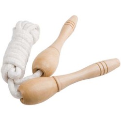 JUMPI. Švihadlo s dřevěnými držadly