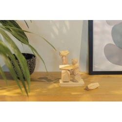 Dřevěné balanční kameny Ukiyo Crios v pouzdře