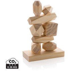 Dřevěné balanční kameny Ukiyo Crios v pouzdře