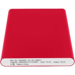 Hliníková powerbanka Pep 4 000 mAh