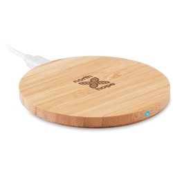 Rundo Bambusová bezdrátová nabíječka