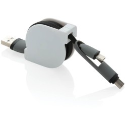 Svinovací nabíjecí kabel 3 v 1