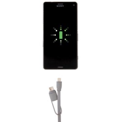 Svinovací nabíjecí kabel 3 v 1