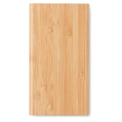 Bezdrátová powerbanka, bambus