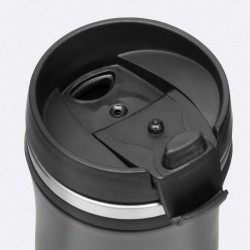 Dvoustěnný cestovní termohrnek DARK CREMA