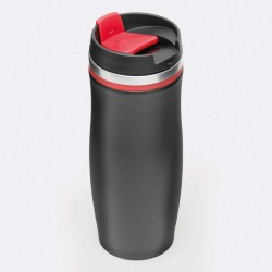 Dvoustěnný cestovní termohrnek DARK CREMA