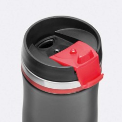 Dvoustěnný cestovní termohrnek DARK CREMA