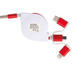 Navíjecí USB kabel