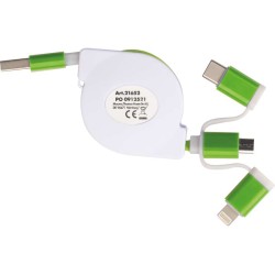 Navíjecí USB kabel