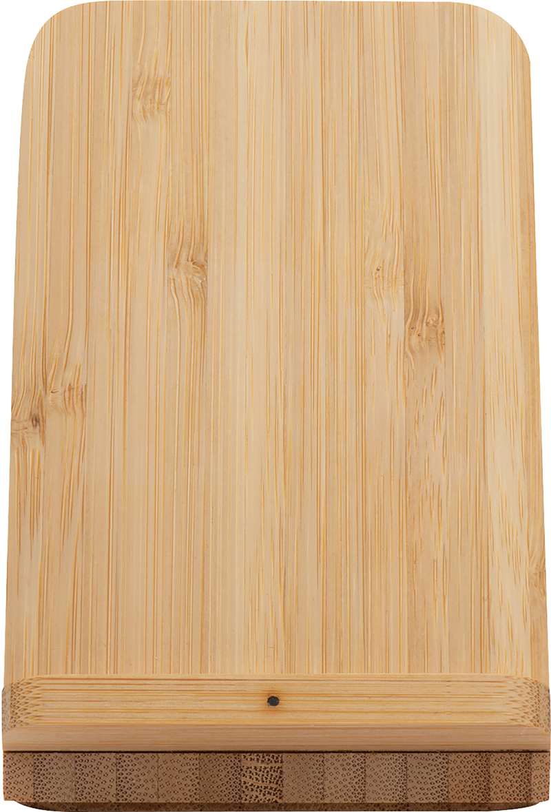 Bambusová bezdrátová nabíječka