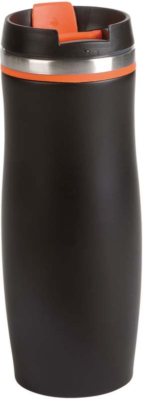 Dvoustěnný cestovní termohrnek DARK CREMA