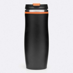 Dvoustěnný cestovní termohrnek DARK CREMA