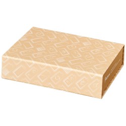 Future bezdrátová powerbanka s kapacitou 6 000 mAh a materiálem bambus/látka