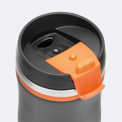 Dvoustěnný cestovní termohrnek DARK CREMA