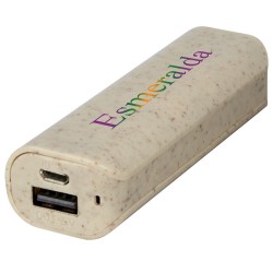 Powerbanka z pšeničné slámy Yoko 1 200 mAh