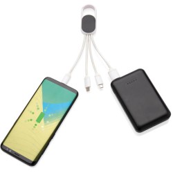 Nabíjecí kabel 4 v 1 s karabinou