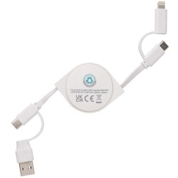 Nabíjecí kabel 6 v 1 z RCS recyklovaného plastu a TPE