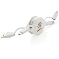 Nabíjecí kabel 6 v 1 z RCS recyklovaného plastu a TPE
