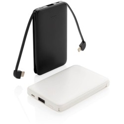 Kapesní powerbanka 5 000 mAh s integrovaným kabelem