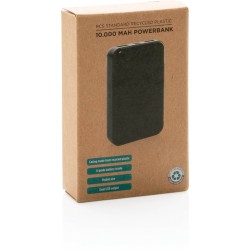 Powerbanka 10 000 mAh z RCS recyklovaného plastu