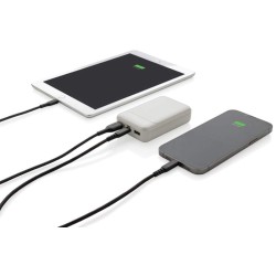 Powerbanka 10 000 mAh z RCS recyklovaného plastu