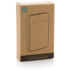 Powerbanka 10 000 mAh z RCS recyklovaného plastu
