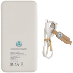 Bezdrátová powerbanka z RCS recyklovaného plastu