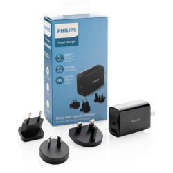 Ultra rychlý PD cestovní nabíjecí adaptér Philips