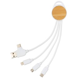 Kapesní nabíjecí kabel 6 v 1 Ontario z RCS recykl. plastu