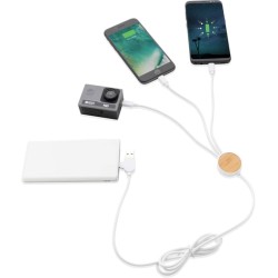 Nabíjecí kabel 6 v 1 Ontario z RCS recyklovaného plastu