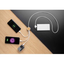 Nabíjecí kabel 6 v 1 Ontario z RCS recyklovaného plastu