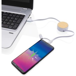 Svinovací kabel 6 v 1 Ontario z RCS recyklovaného plastu