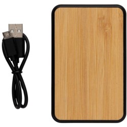 Powerbanka 5 000 mAh z FSC bambusu a RCS Rplastu