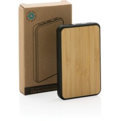 Powerbanka 5 000 mAh z FSC bambusu a RCS Rplastu