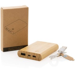 Powerbanka 5 000 mAh z FSCbambusu